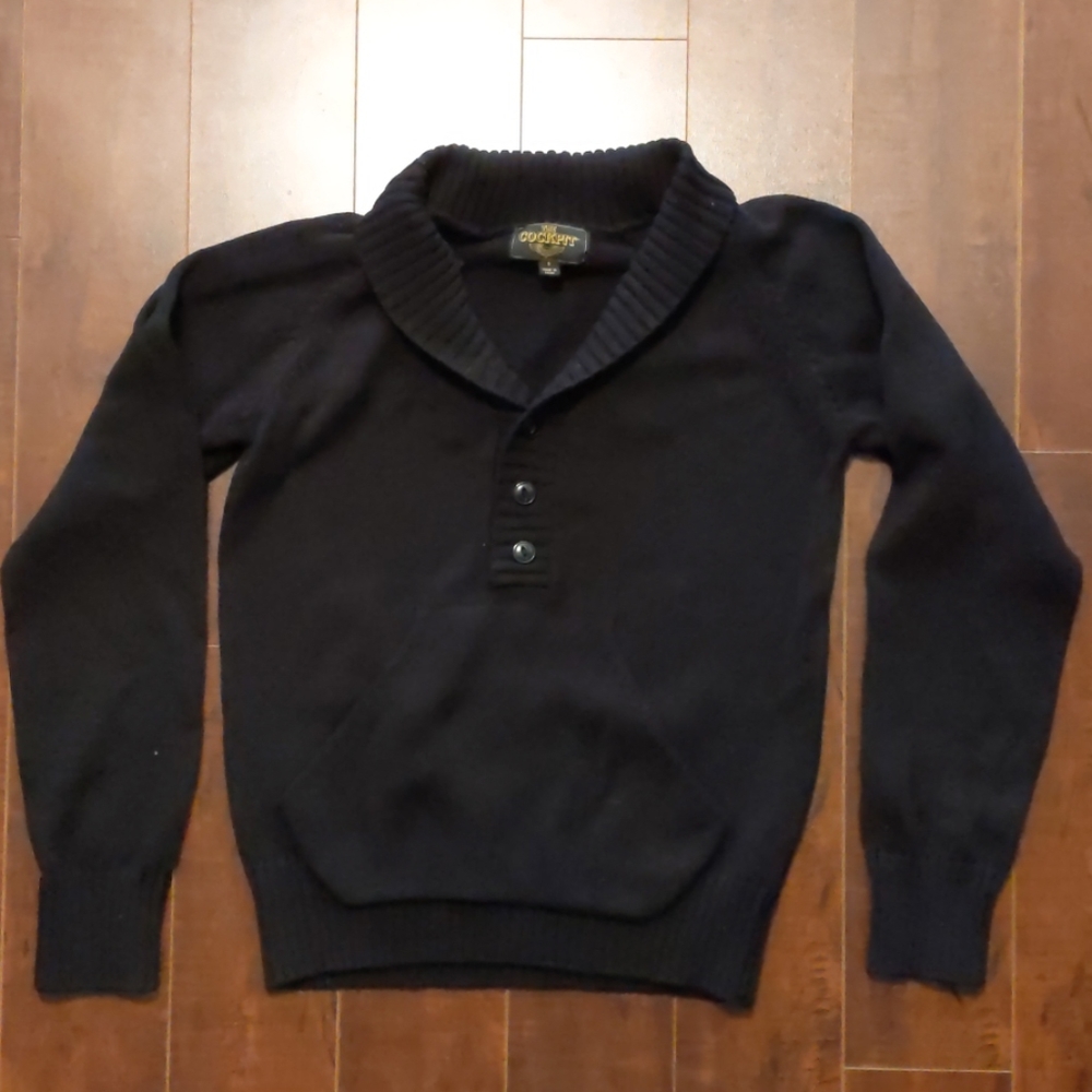 The Cockpit pullover shawl sweater